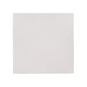 TOV Furniture Kayla Faux Plaster Square Side Table – Stylish Indoor/Outdoor Accent for Modern Living Spaces White TOV-OC44165