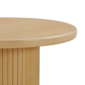 TOV Furniture Chelsea Oak Wood Entry Table – Elegant Console for Timeless Style, Perfect for Any Space or Decor Natural TOV-OC44173