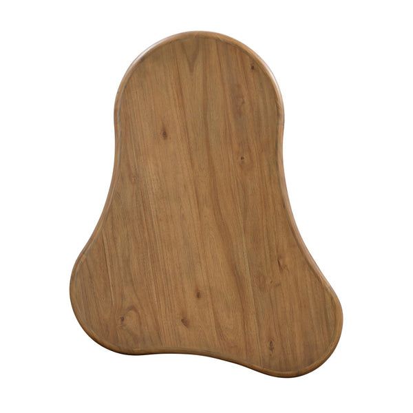 TOV Furniture Gotham 48" Modern Wood Coffee Table - Sculptural Design with Generous Surface for Stylish Living Rooms Cognac TOV-OC54261