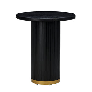 Chelsea Black Oak Entry Table TOV-OC54262 TOV Furniture