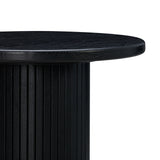 Chelsea Black Oak Entry Table TOV-OC54262 TOV Furniture