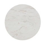 Chip Marble Print Indoor / Outdoor Side Table TOV-OC54316 TOV Furniture