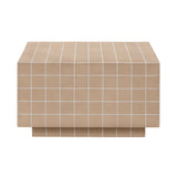 Mixie Taupe Tile Indoor / Outdoor Coffee Table TOV-OC54327 TOV Furniture