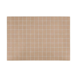 TOV Furniture Mixie Tile Coffee Table - Stylish 39" Indoor/Outdoor Centerpiece with Durable Concrete Design Taupe TOV-OC54327