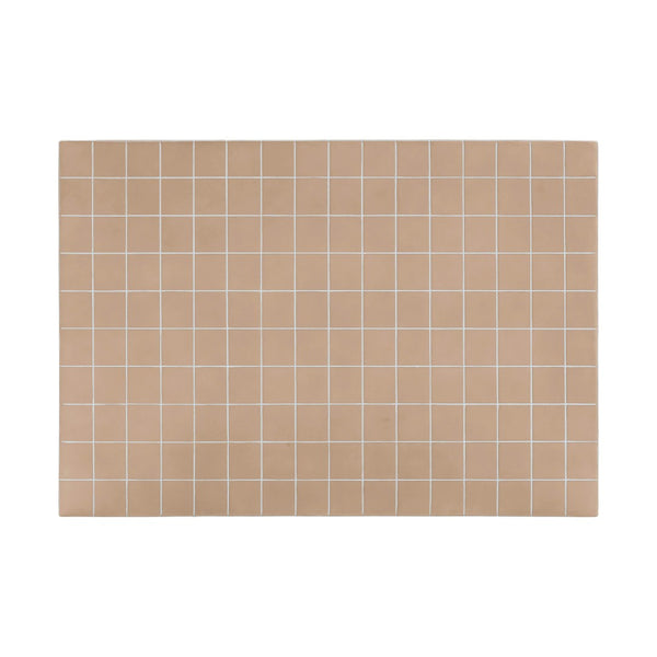 TOV Furniture Mixie Tile Coffee Table - Stylish 39" Indoor/Outdoor Centerpiece with Durable Concrete Design Taupe TOV-OC54327