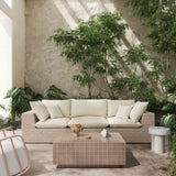 Mixie Taupe Tile Indoor / Outdoor Coffee Table TOV-OC54327 TOV Furniture