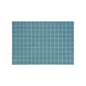 TOV Furniture Mixie Tile Coffee Table - Stylish 39" Indoor/Outdoor Centerpiece with Durable Concrete Design Blue TOV-OC54329