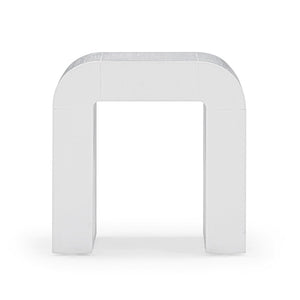 TOV Furniture Hump Arched Side Table – Modern Accent Piece with Rounded Silhouette for Versatile Home Decor White TOV-OC54367