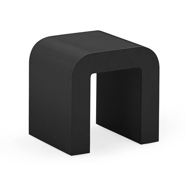TOV Furniture Hump Arched Side Table – Modern Accent Piece with Rounded Silhouette for Versatile Home Decor Black TOV-OC54368