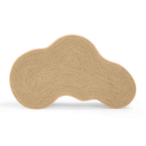 TOV Furniture Slab 60" Handcrafted Natural Seagrass Coffee Table - Unique Coastal Modern Design for Stylish Homes TOV-OC54382