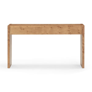 TOV Furniture Brandyss 54" Contemporary Burl Console Table with Ample Storage and Elegant Craftsmanship for Any Space Honey TOV-OC54390