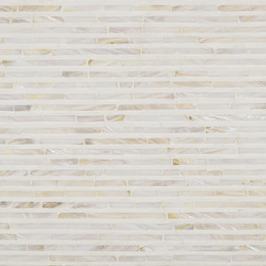 TOV Furniture Opus 43" Cream Capiz Shell Console Table - Coastal-Inspired Elegance for Entryways & Living Spaces TOV-OC54431