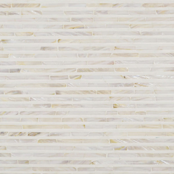 TOV Furniture Opus 43" Cream Capiz Shell Console Table - Coastal-Inspired Elegance for Entryways & Living Spaces TOV-OC54431