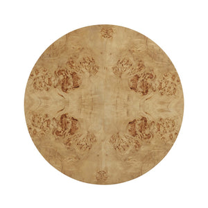 TOV Furniture Fig 36" Round Burl Coffee Table - Unique Natural Wood Design for Modern Living Room Elegance TOV-OC54474