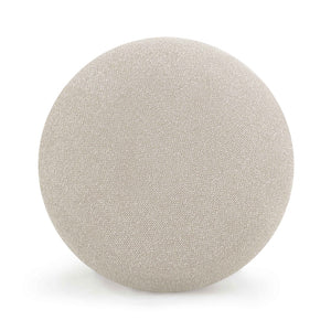 TOV Furniture Pucker Warm Grey Boucle Ottoman - Textured Accent Piece for Living Rooms, Bedrooms & Cozy Spaces TOV-OC54561