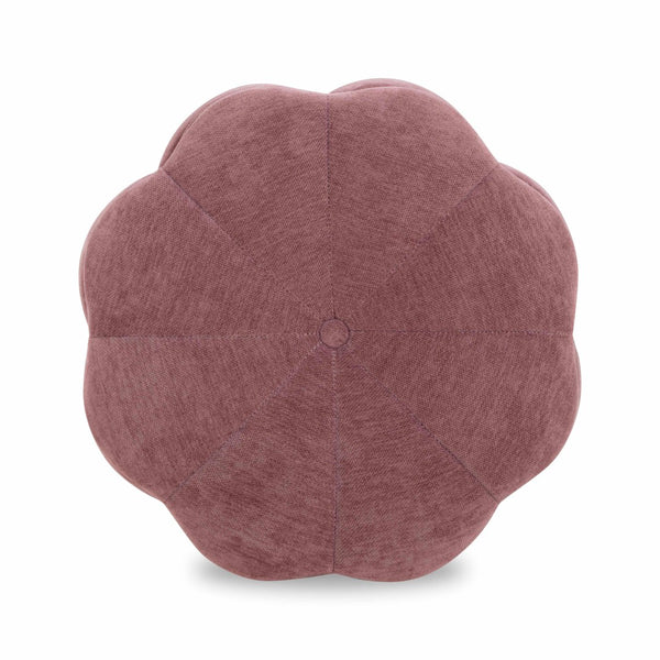 TOV Furniture Fleur Elegant Textured Velvet Storage Ottoman with Hidden Compartment for Chic Home Organization Mauve TOV-OC54609