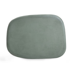 TOV Furniture Darial Sculptural Coffee Table for Indoor and Outdoor Spaces - Modern Design, Durable & Artisanal Finish Green TOV-OC54637