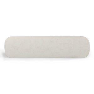 TOV Furniture Suraya 55" Modern Concrete Console Table for Indoor and Outdoor Spaces - Stylish & Durable Design Ivory TOV-OC54655