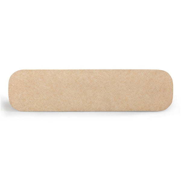 TOV Furniture Suraya 55" Modern Concrete Console Table for Indoor and Outdoor Spaces - Stylish & Durable Design Faux Travertine TOV-OC54656