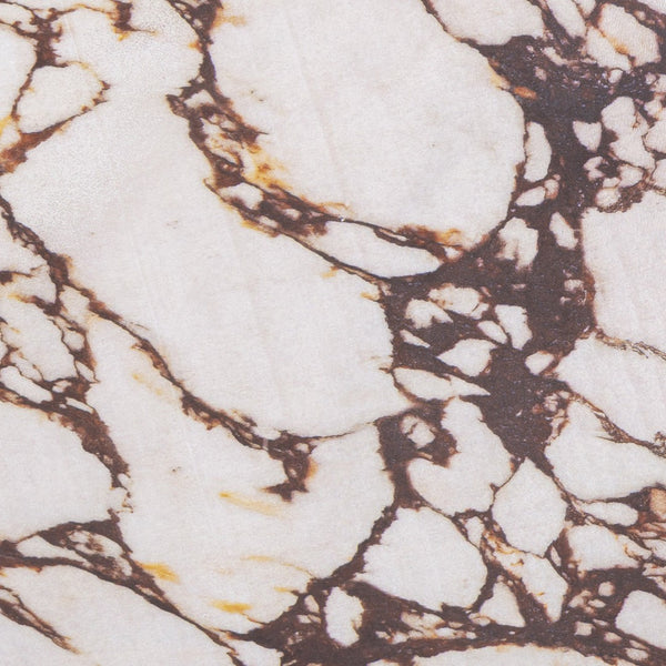 TOV Furniture Pia Red Faux Marble Side Table - Stylish, Weather-Resistant & Versatile for Indoor/Outdoor Use TOV-OC54708