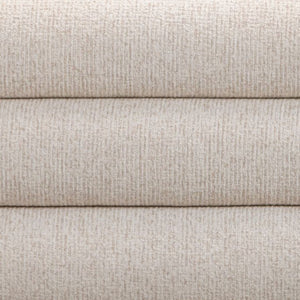 TOV Furniture Julianna 56" Textured Fabric Bench - Scandinavian-Inspired Seating with Durable Upholstery & Comfort Cream TOV-OC54866