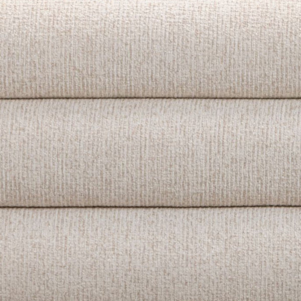 TOV Furniture Julianna 56" Textured Fabric Bench - Scandinavian-Inspired Seating with Durable Upholstery & Comfort Cream TOV-OC54866