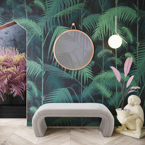 TOV Furniture Kenya 48" Velvet Bench - Luxurious Waterfall Design for Entryways, Bedrooms, and Living Rooms Light Grey TOV-OC6379