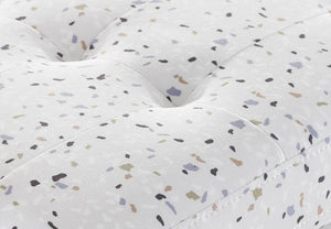 TOV Furniture Eileen Velvet Bench - Stylish Modern Glamour with Plush Upholstery and Elegant Gold-Tone Legs Terrazzo TOV-OC6436