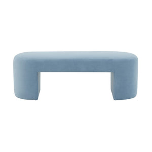 Elena Velvet Bench - Stylish Handmade Seating for Entryways, Living Rooms, and Bedrooms, Fully Assembled