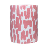 Taurus Ceramic Stool in Pink Strokes Print TOV-OC68775 TOV Furniture