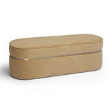 Pomp Honey Velvet Bench TOV-OC69029 TOV Furniture