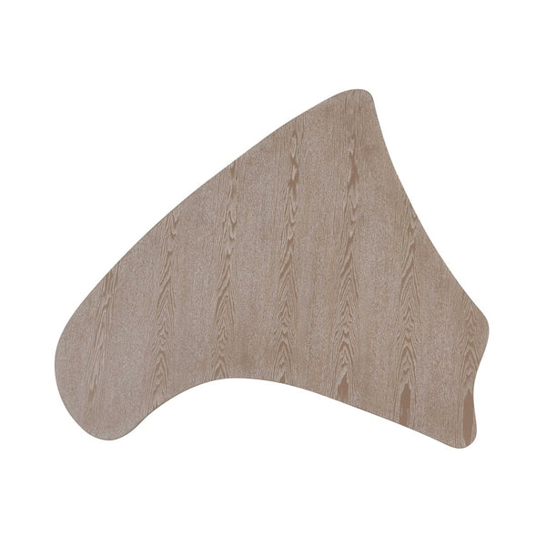 TOV Furniture Rhema 55" Organic Low Coffee Table – Modern Washed Ash Design with Tapered Edges for Chic Spaces TOV-OC69084