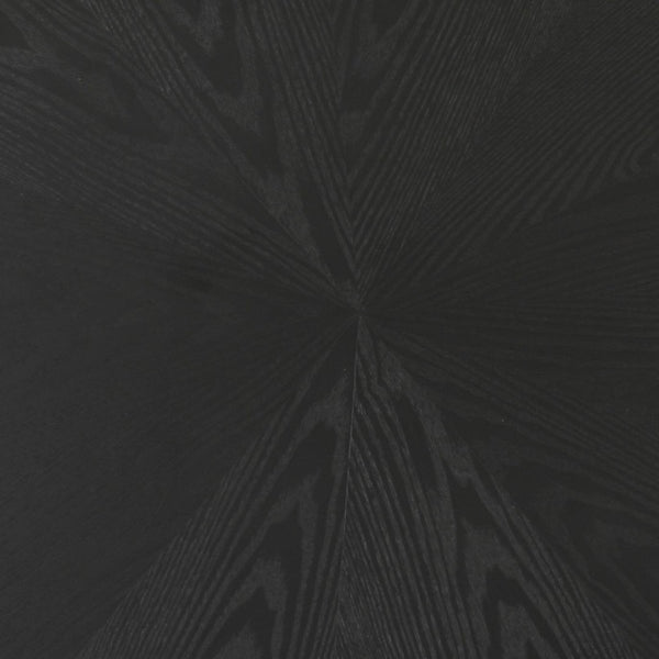 TOV Furniture Roche 50" Low Coffee Table - Elegant Ash Design with Geometric Lines for Modern Living Spaces Black TOV-OC69085