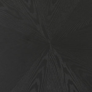 TOV Furniture Roche 48" Ash Geometric Coffee Table - Handcrafted Elegance for Modern Living Spaces and Versatile Style Black TOV-OC69086