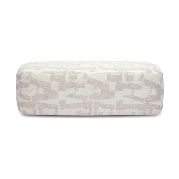 TOV Furniture Graceland Cream Jacquard Bench - Luxurious Comfort & Style for Bedroom, Living Room & Entryway Use TOV-OC69116