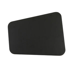 TOV Furniture Yoko Black Coffee Table – Minimalist Memphis Retro Design for Modern Living Rooms and Easy Maintenance Large TOV-OC69133