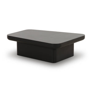 Tov Furniture Yoko Coffee Table - Sleek Modern Centerpiece For Stylish Living Spaces, Effortlessly Elegant Design Black Mdf Tov-oc69133
