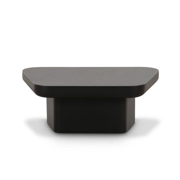 TOV Furniture Yoko Black Coffee Table – Minimalist Memphis Retro Design for Modern Living Rooms and Easy Maintenance Small TOV-OC69134