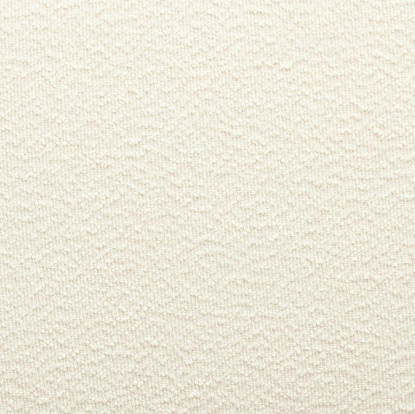 TOV Furniture Jaine 48" Large Boucle Ottoman - Stylish Textured Upholstery for Modern Living Room & Bedroom Decor Cream TOV-OC69226