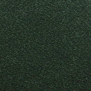 TOV Furniture Jaine 48" Large Boucle Ottoman - Stylish Textured Upholstery for Modern Living Room & Bedroom Decor Forest Green TOV-OC69227
