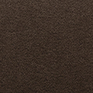 TOV Furniture Jaine 48" Large Boucle Ottoman - Stylish Textured Upholstery for Modern Living Room & Bedroom Decor Chocolate Brown TOV-OC69228