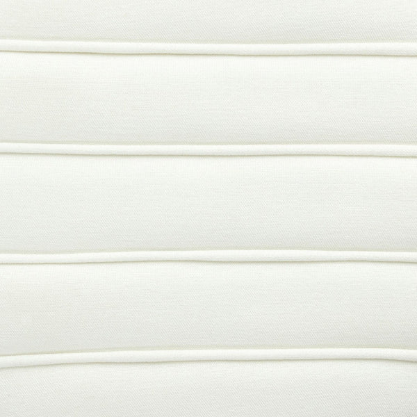 TOV Furniture Pouch Chenille Ottoman - Luxuriously Soft Handcrafted Accent with Timeless Design for Any Space Cream TOV-OC69233