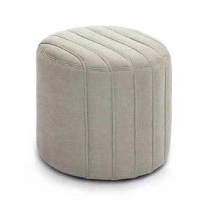 TOV Furniture Pouch Chenille Ottoman - Luxuriously Soft Handcrafted Accent with Timeless Design for Any Space Mint Green TOV-OC69234