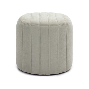 TOV Furniture Pouch Chenille Ottoman - Luxuriously Soft Handcrafted Accent with Timeless Design for Any Space Mint Green TOV-OC69234