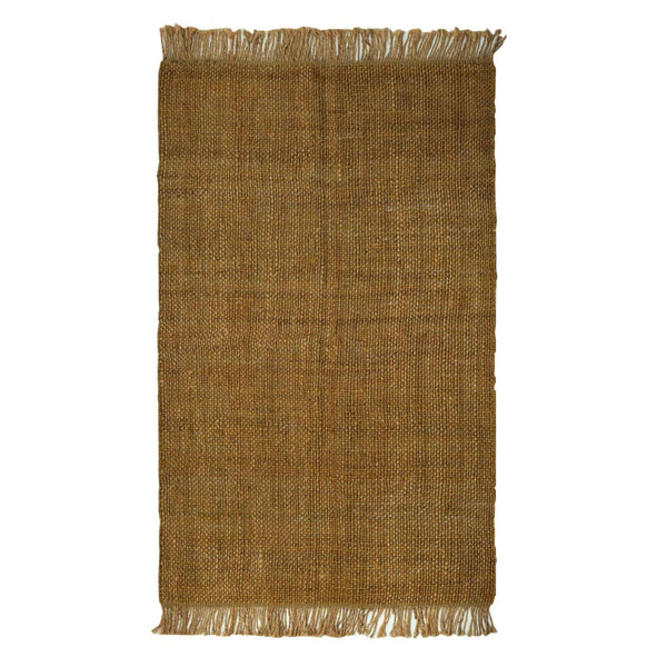TOV Furniture Mata Light Brown Jute Area Rug - Handcrafted, Eco-Friendly, Versatile Design for Any Home Decor Style 8' x 10' TOV-R18540