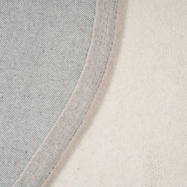 Tov Furniture Tarba Soft Wool & Cotton Floor Rug - Sculptural Design With Wabi-sabi Curves For Elegant Spaces Tan Cotton,Wool Tov-r18795