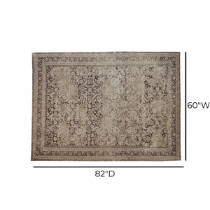 TOV Furniture Bluma Handwoven Area Rug – Multi-Hued Design for Artful Texture and Comfort in Any Space 5' x 7' TOV-R18812