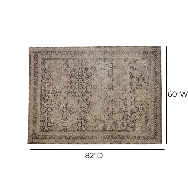 TOV Furniture Bluma Handwoven Area Rug – Multi-Hued Design for Artful Texture and Comfort in Any Space 5' x 7' TOV-R18812