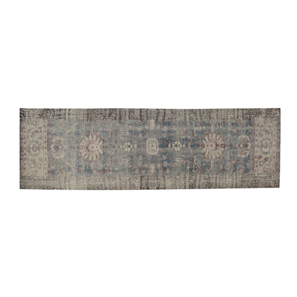 TOV Furniture Adah Handwoven Area Rug - Multi-Color Design with Soft Non-Slip Backing for Stylish Comfort 2'6" x 8' TOV-R18821