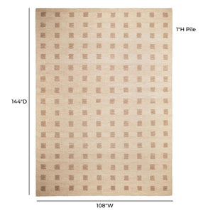 TOV Furniture Hari Natural Hand-Tufted Rug – Plush, Textured Elegance for Sophisticated Living Spaces and Comfort 9' x 12' TOV-R18893
